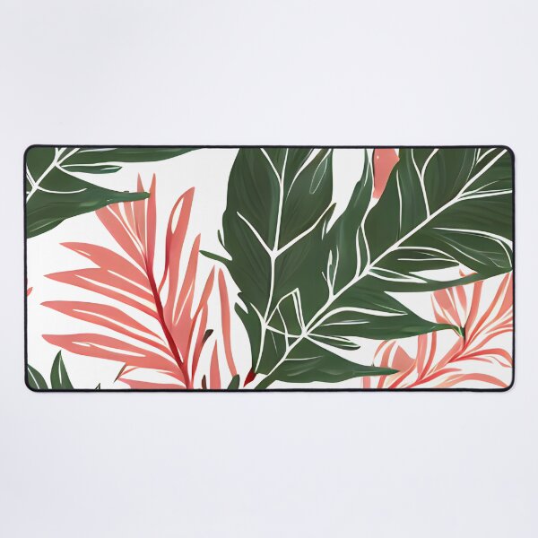 Item preview, tripical leaf floral pattern #18 designed and sold by supeart.
