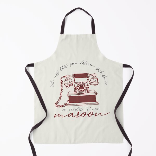 Item preview, Maroon: The Rust That Grew Between Telephones designed and sold by SwiftieStickers.