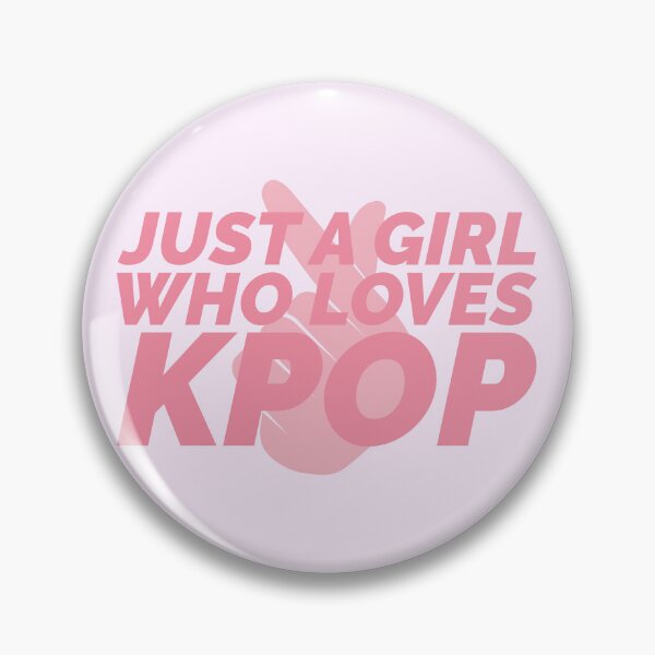 Item preview, Just A Girl Who Loves Kpop designed and sold by Styler Design.