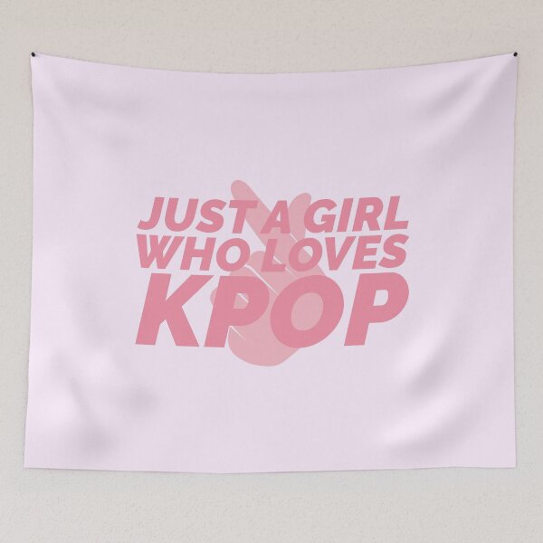 Item preview, Just A Girl Who Loves Kpop designed and sold by Styler Design.