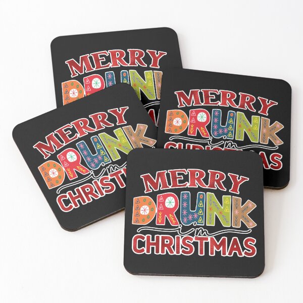 Item preview,  Merry Drunk I'm Christmas -  Funny Christmas Quote  designed and sold by Georgy09.