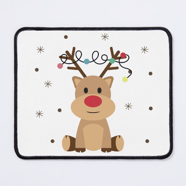 Item preview, adorable rudolph christmas print designed and sold by 442b.