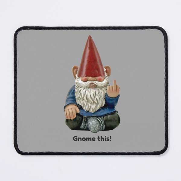 Item preview, Gnome this - cussing swearing Christmas Naughty Funny Gnome Gifts designed and sold by Chi  Gardens.