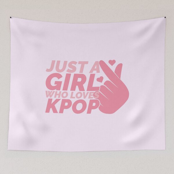 Item preview, Just A Girl Who Loves Kpop designed and sold by Styler Design.