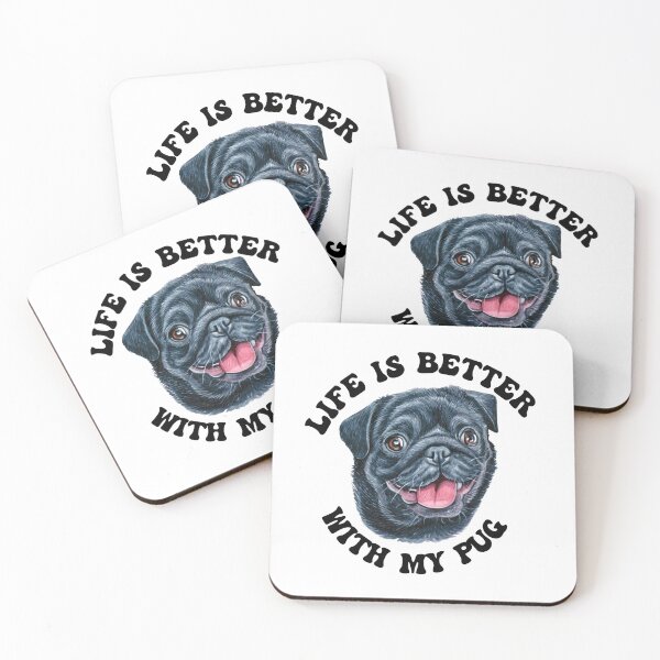 Item preview, Life Is Better With My Pug designed and sold by TheAnimalZ00.