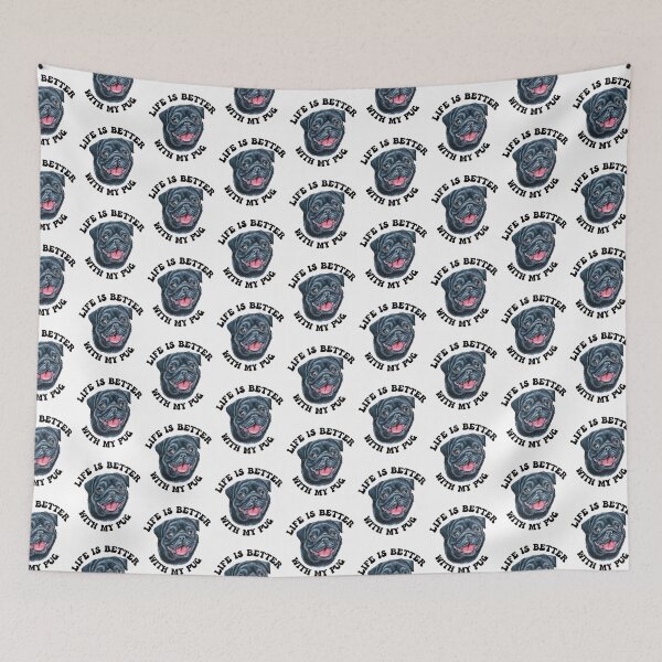 Item preview, Life Is Better With My Pug designed and sold by TheAnimalZ00.