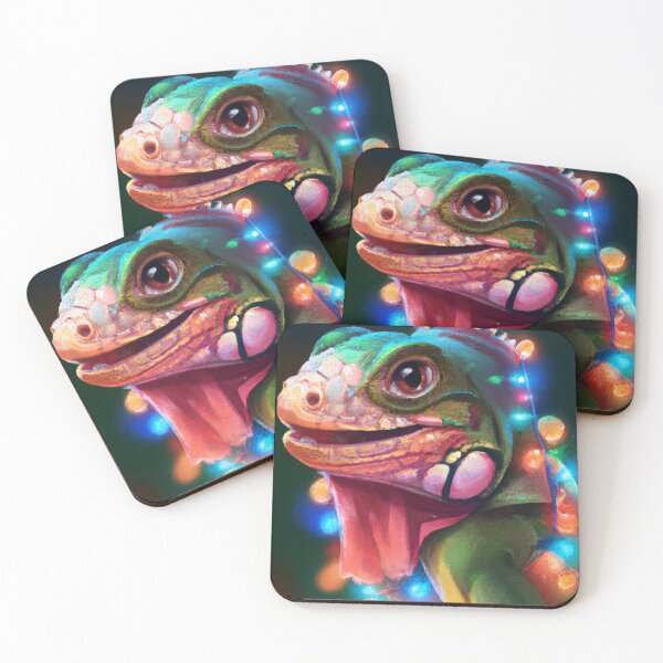Item preview, Cute Iguana Drawing designed and sold by WeHeartAnimals.