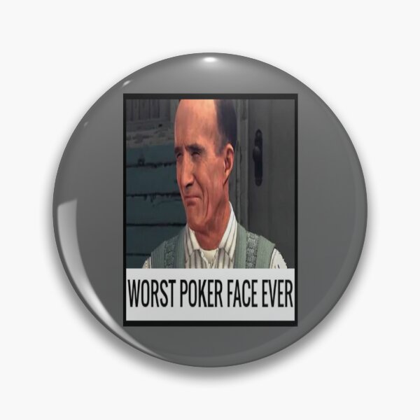 Item preview, WORST POKER FACE EVER designed and sold by Harleythemk.