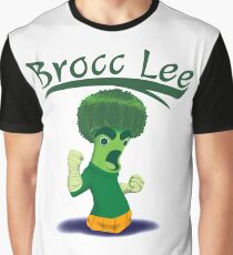 Brocc Lee - parody Rock Lee Graphic T-Shirt