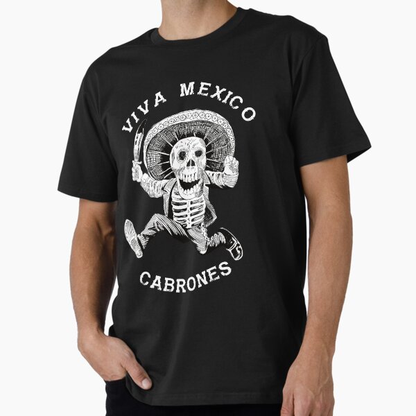 Item preview, Viva Mexico Cabrones Mad Mexican Dead Mariachi designed and sold by cynthia cabello.