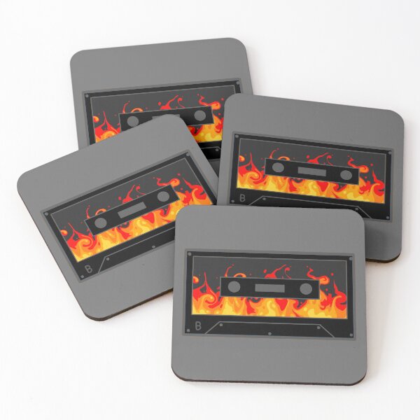 Item preview, Fire Cassette Tape designed and sold by AlrightTea.