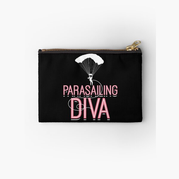 Item preview, Parasailing Diva Outdoor Air Adventure designed and sold by TeeRepublic.