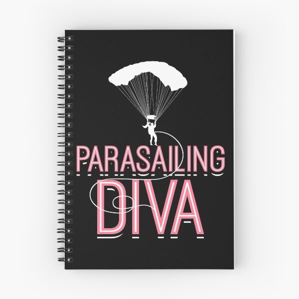 Item preview, Parasailing Diva Outdoor Air Adventure designed and sold by TeeRepublic.