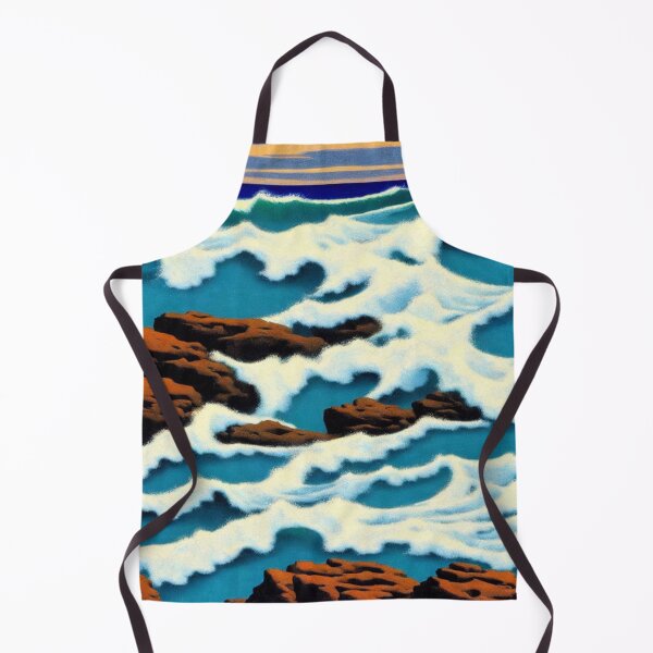 Item preview, Jeffrey Smart Inspired Art - Rocky Shore designed and sold by ArtzandDesignz.