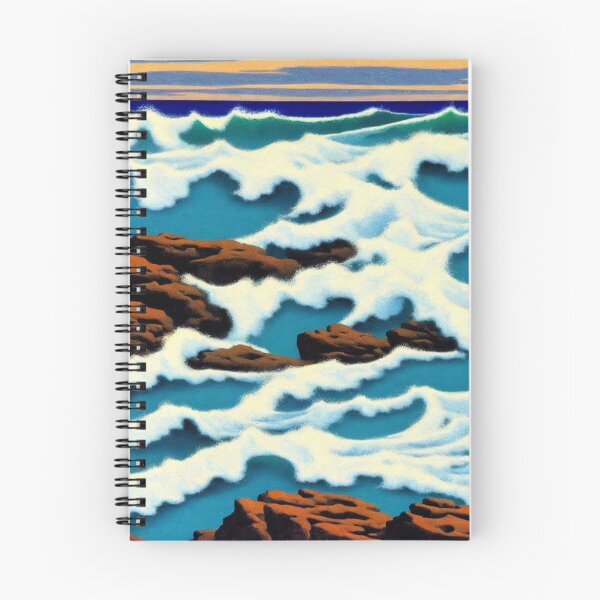 Item preview, Jeffrey Smart Inspired Art - Rocky Shore designed and sold by ArtzandDesignz.