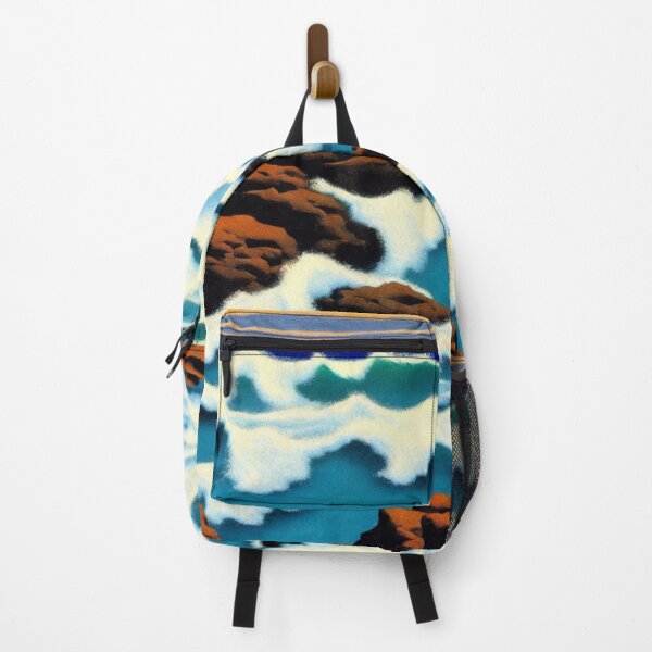 Item preview, Jeffrey Smart Inspired Art - Rocky Shore designed and sold by ArtzandDesignz.
