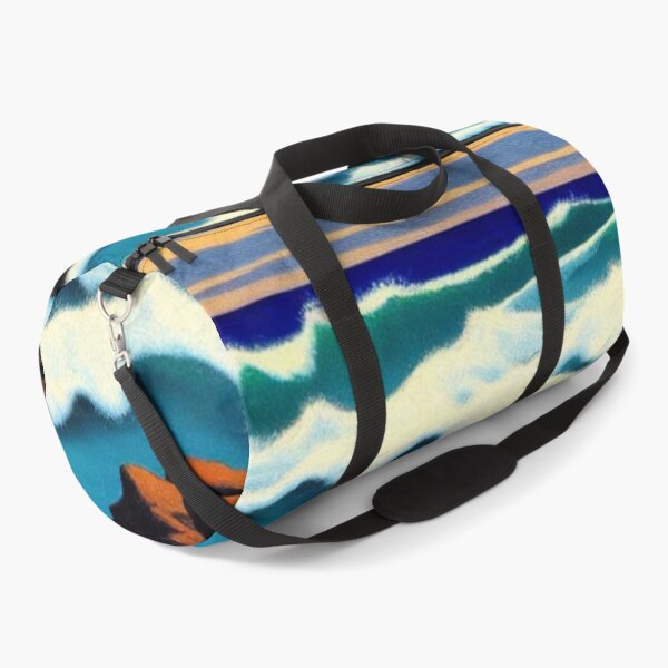 Item preview, Jeffrey Smart Inspired Art - Rocky Shore designed and sold by ArtzandDesignz.
