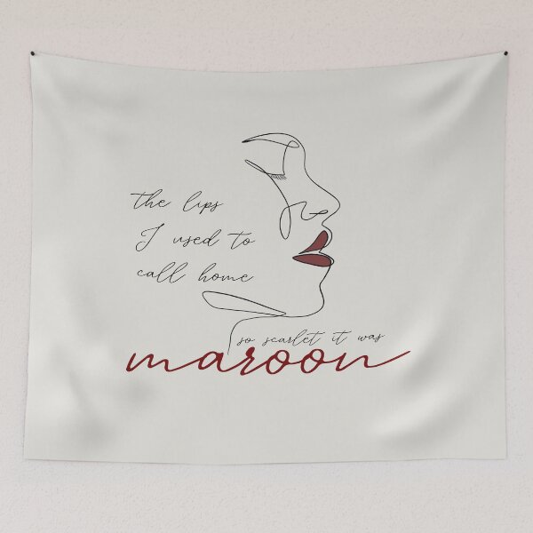 Item preview, Maroon: The Lips I used To Call Home designed and sold by SwiftieStickers.