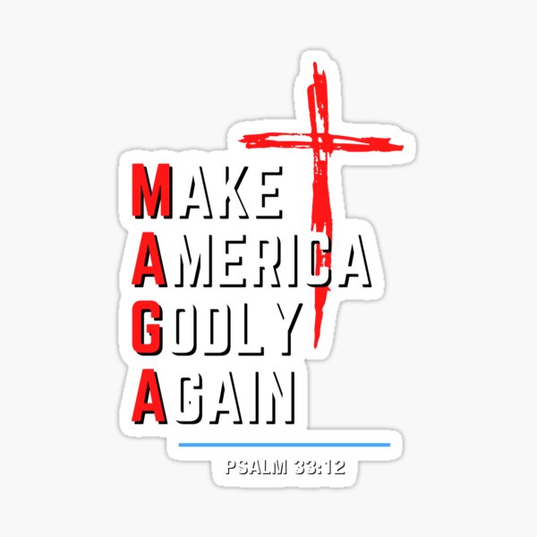 Item preview, Make America Godly Again (MAGA) w/Cross designed and sold by Lovehasaname222.