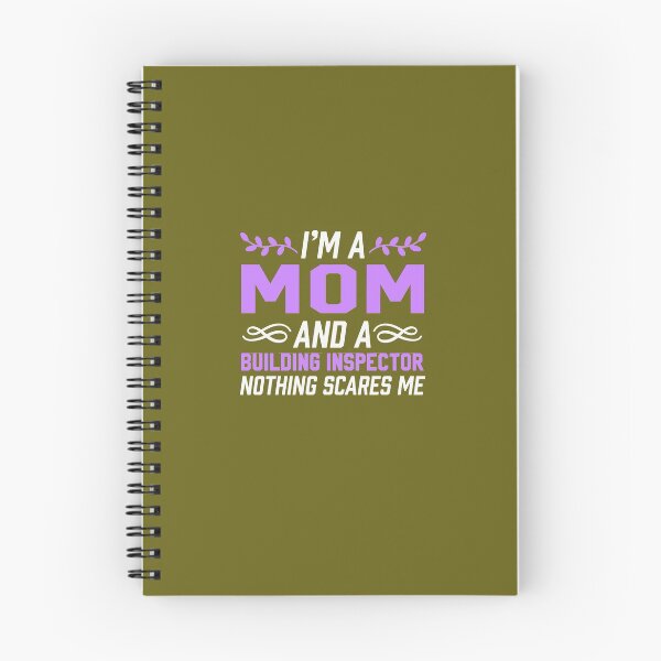 Item preview, I'm A Mom & Building Inspector Nothing Scares Me designed and sold by AlwaysAwesome.