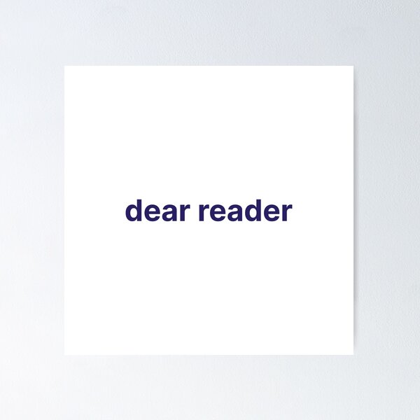 Item preview, Dear Reader Taylor Swift designed and sold by BoldNFresh.