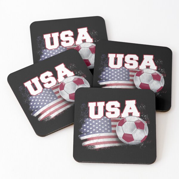 Item preview, Vintage American Flag USA Soccer Ball Football designed and sold by BunnyPrinceDegn.
