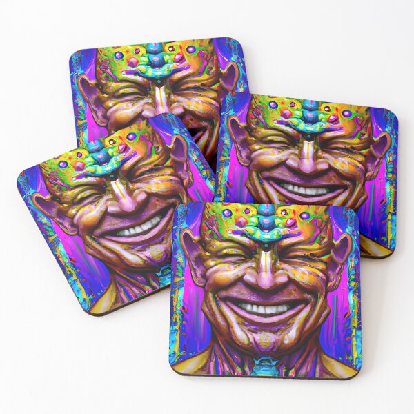 Item preview, Techno-Shaman (2) - Trippy Psychedelic Art designed and sold by TheThirdEye.