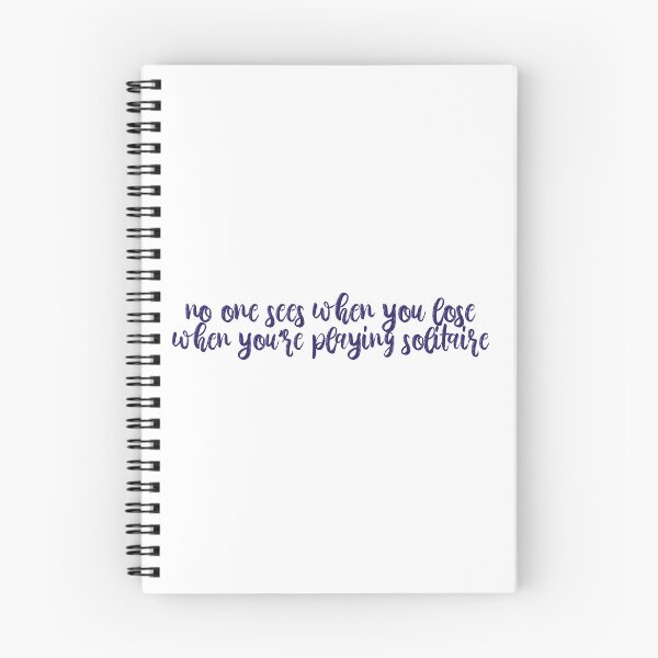 Item preview, No One Sees When You Lose When Youre Playing Solitaire Dear Reader Lyrics Taylor Swift designed and sold by BoldNFresh.