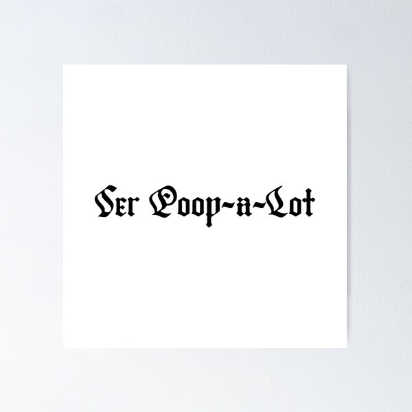 Item preview, Ser poop-a-lot designed and sold by BestQuest.