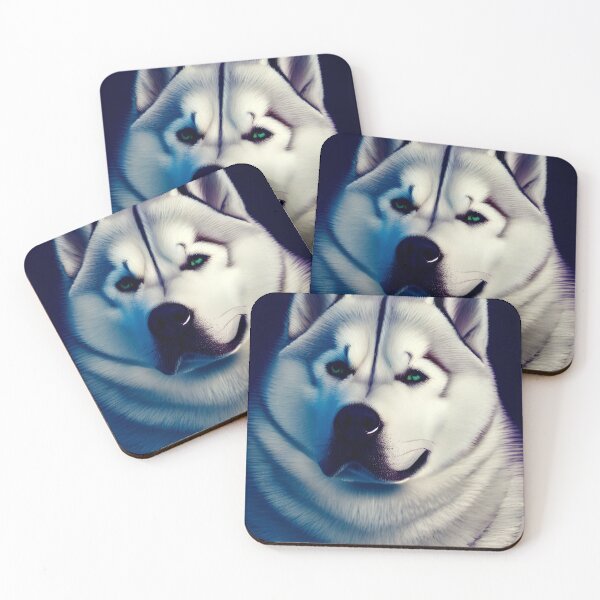 Aperçu de l'œuvre Gros chien Husky sibérien roi #23 créée et vendue par supeart.