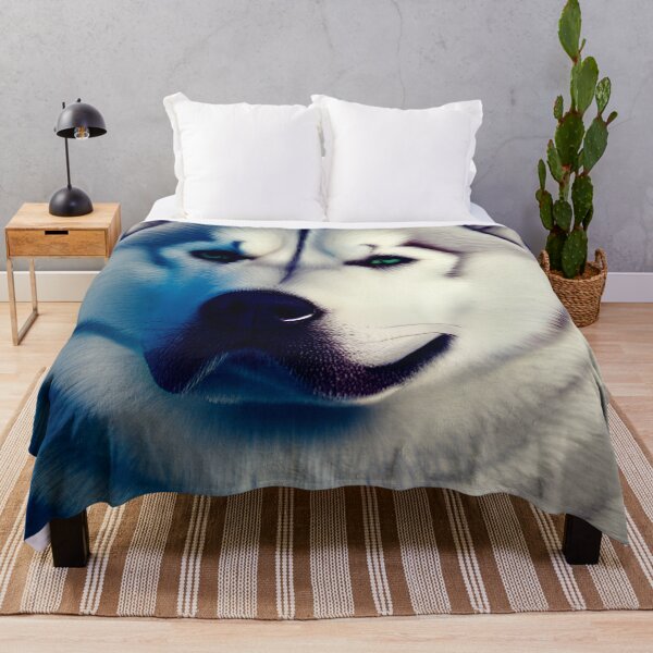 Aperçu de l'œuvre Gros chien Husky sibérien roi #23 créée et vendue par supeart.