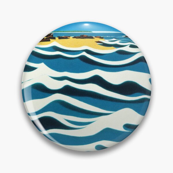 Item preview, Jeffrey Smart Inspired Art - Rocky Bay designed and sold by ArtzandDesignz.