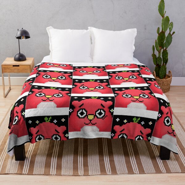Item preview, 8-bit Red Drummer Cat designed and sold by happystyling.