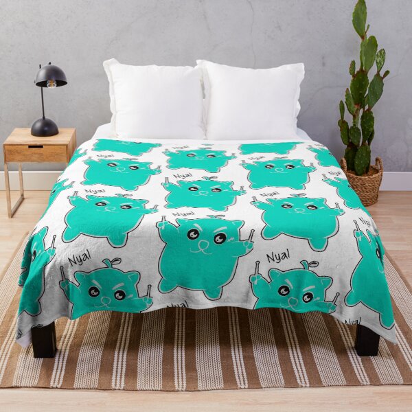Item preview, Blue Cat Cute Art designed and sold by happystyling.