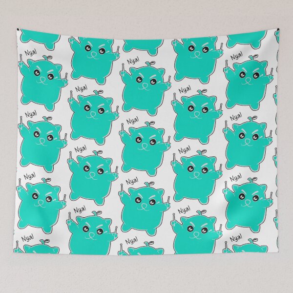 Item preview, Blue Cat Cute Art designed and sold by happystyling.