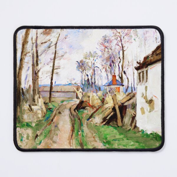 Item preview, HD PAUL CEZANNE - A Village Road near Auvers designed and sold by Go Logo Designs.