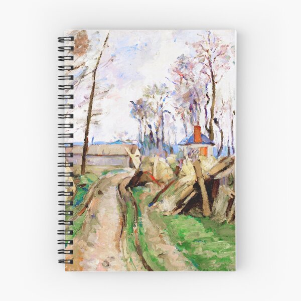 Item preview, HD PAUL CEZANNE - A Village Road near Auvers designed and sold by Go Logo Designs.
