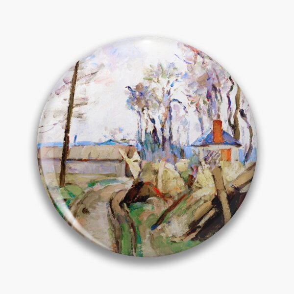 Item preview, HD PAUL CEZANNE - A Village Road near Auvers designed and sold by Go Logo Designs.