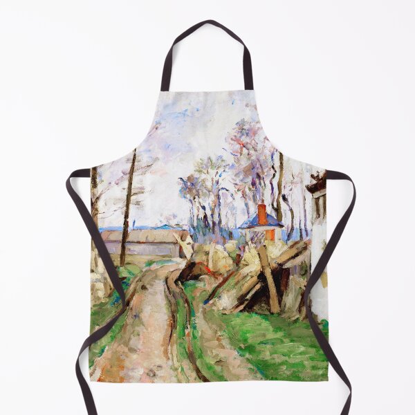 Item preview, HD PAUL CEZANNE - A Village Road near Auvers designed and sold by Go Logo Designs.