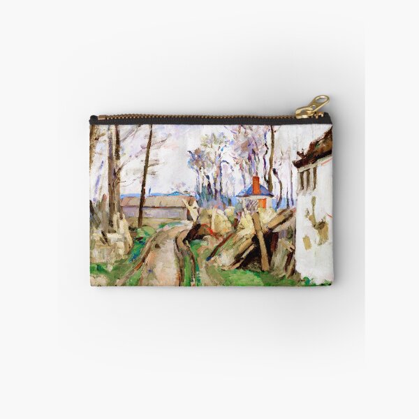 Item preview, HD PAUL CEZANNE - A Village Road near Auvers designed and sold by Go Logo Designs.