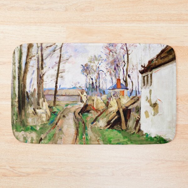 Item preview, HD PAUL CEZANNE - A Village Road near Auvers designed and sold by Go Logo Designs.