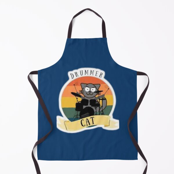 Item preview, Drummer cat _ nyango stra designed and sold by happystyling.