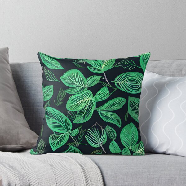 Item preview, Dark tropical green leaf patter #22 designed and sold by supeart.