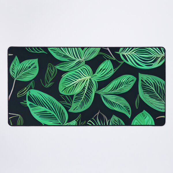 Item preview, Dark tropical green leaf patter #22 designed and sold by supeart.