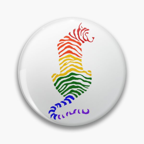 Item preview, Pride Tiger designed and sold by BlackCockiePres.