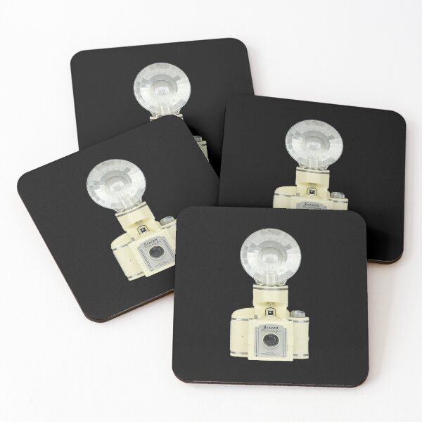 Item preview, Vintage Beacon Two-twenty five Art Deco Camera with Flash designed and sold by vintage-designs.