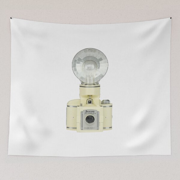 Item preview, Vintage Beacon Two-twenty five Art Deco Camera with Flash designed and sold by vintage-designs.