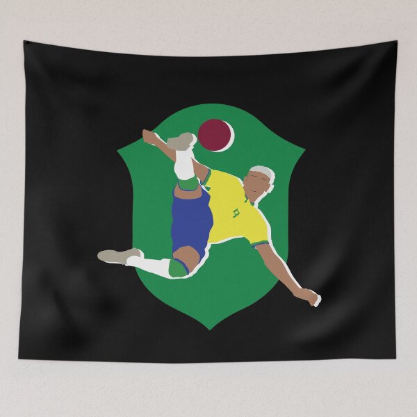 Item preview, Richarlison Sensational Goal Brazil vs Serbia Collage designed and sold by Jackshun.