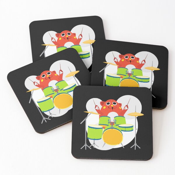 Item preview, Nyango Star Mascot Drummer         designed and sold by happystyling.