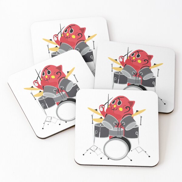 Item preview, Nyango Star Mascot Drummer                 designed and sold by happystyling.